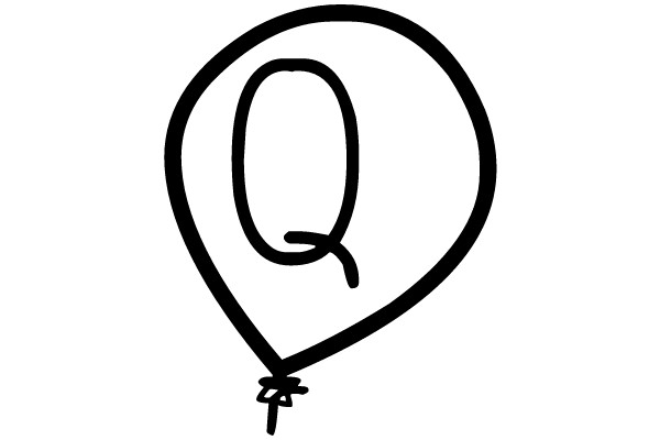 Balloons with Letter 'Q'