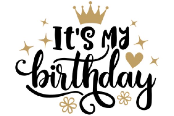 Celebrating a Birthday with a Touch of Elegance: A Customizable Birthday Greeting