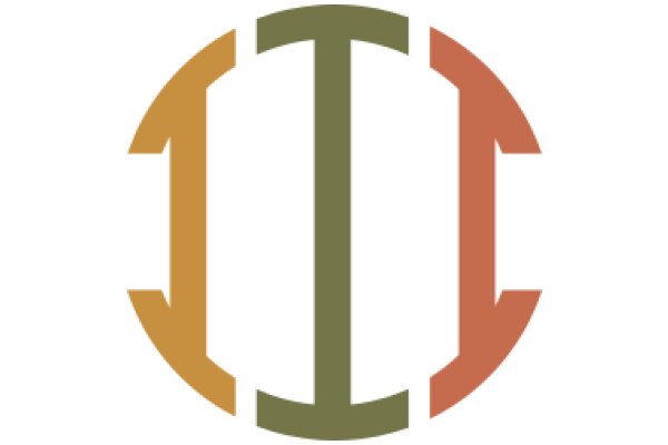 Stylized Logo with Two Curved Arrows