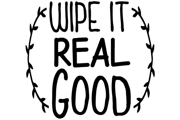 Wipe It Real Good