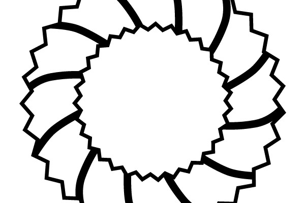Circular Geometric Pattern