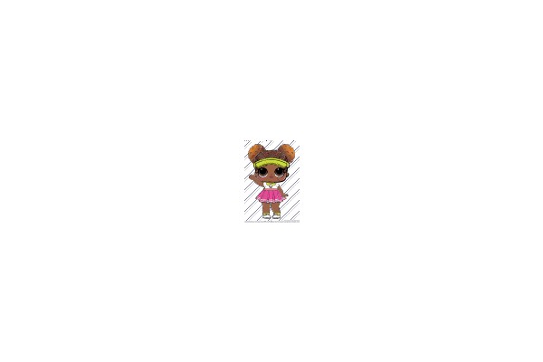 Dancing Doll with Pink Skirt and Green Headband