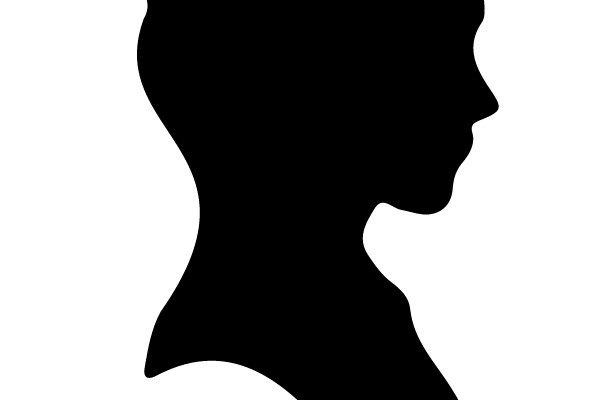 Silhouette of a Profiled Head