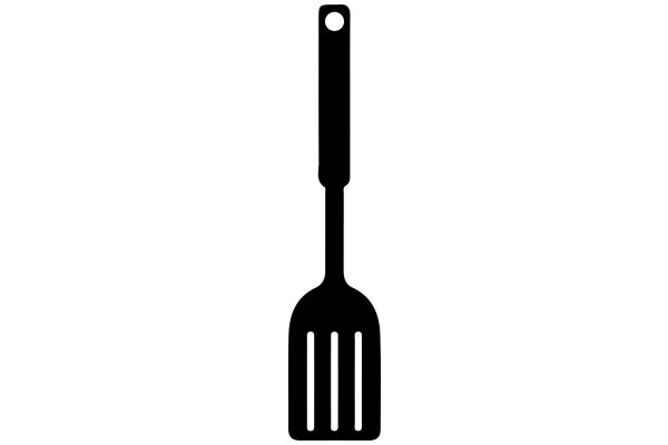 Simplistic Icon of a Spatula