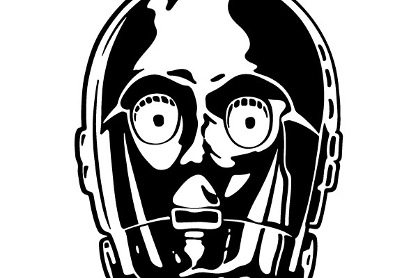 Iconic Helmet: A Masterful Artistic Rendering