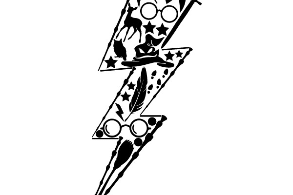 Lightning Bolt Emblematic Design