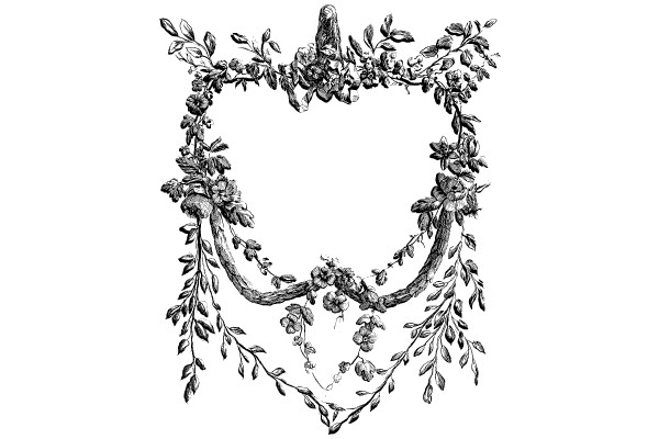 Vintage Flourish: Ornate Decorative Frame