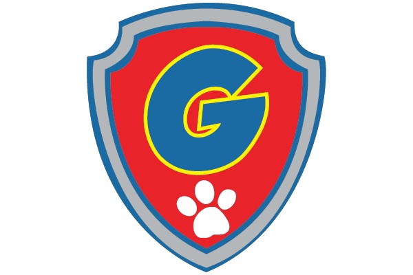 Paw Patrol Badge Logo