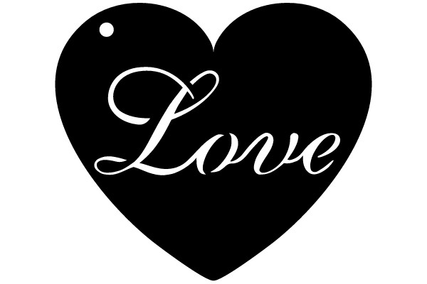 Romantic Heart Tag: Love
