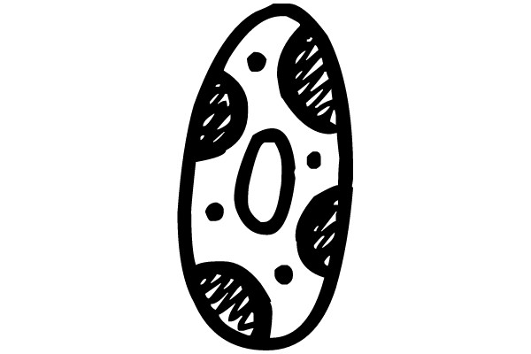 Patterned Oval