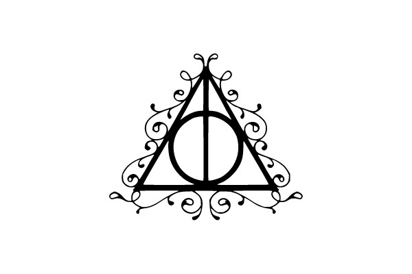 The Deathly Hallows Symbol