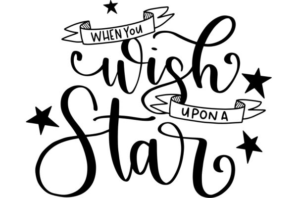 Wish Upon a Star: A Hand-Drawn Illustration Celebrating Dreams and Wishes