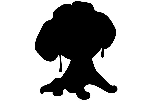Silhouette of an Atom
