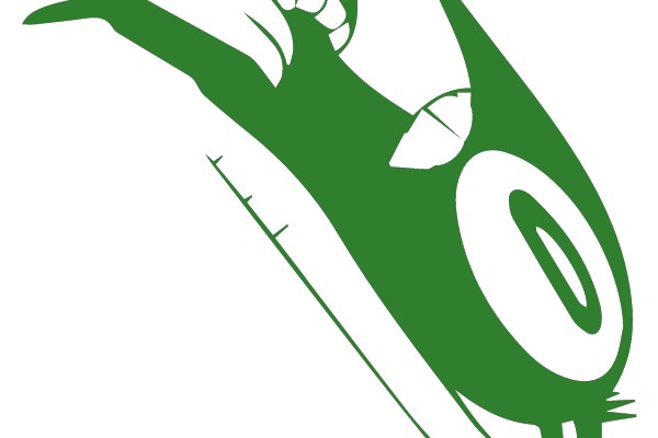 Green Racing Car Icon