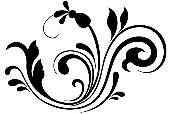 Vintage Ornament Flourish Design