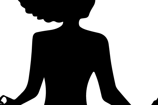 Meditation Pose Silhouette