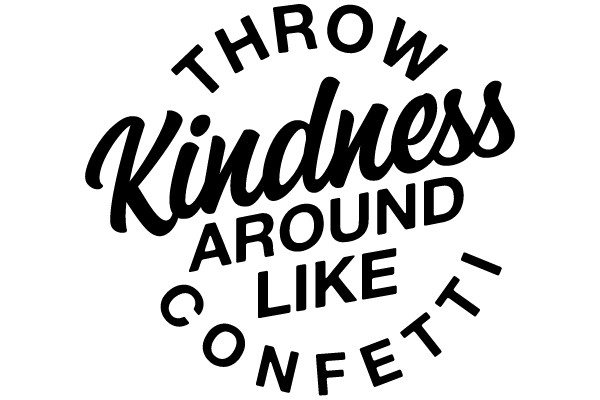Throw Kindness Around Like Confetti