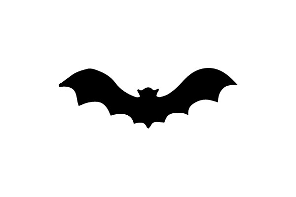 Halloween Bat Silhouette