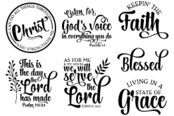 Inspirational Quotes and Bible Verses: A Collection of Faith-Based Affirmations and Scriptures