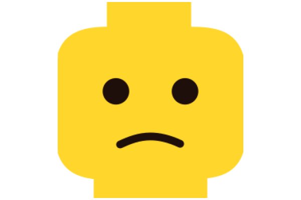 A Yellow Emoticon with a Sad Expression