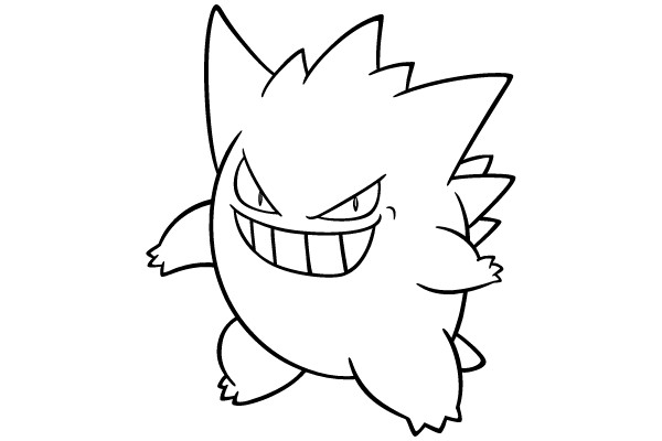Evil Groudon Coloring Page