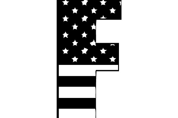 American Flag with a Missing Segment