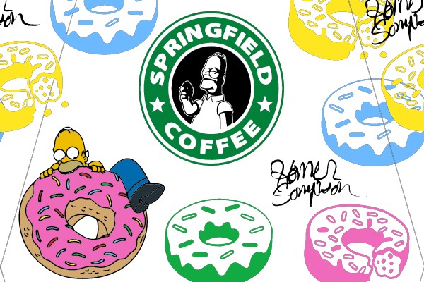 Simpsons Coffee Donuts Collection