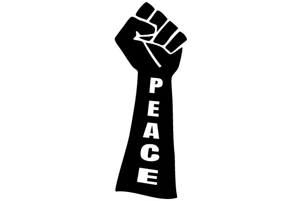 Raised Fist with the Word 