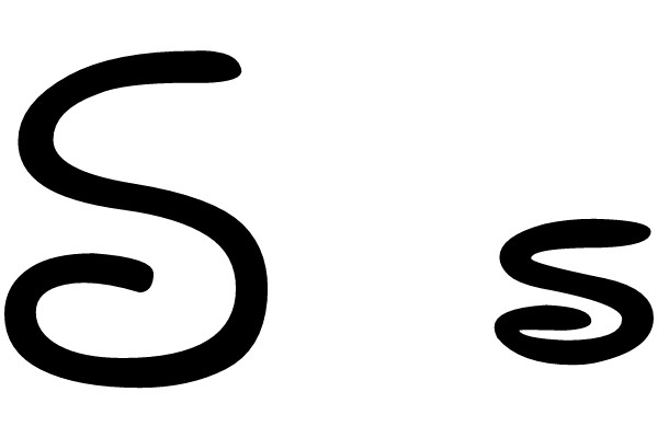 Two Curved Lines