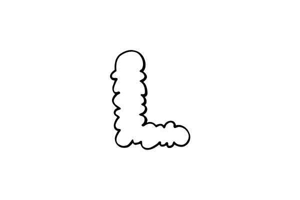 Cloudy 'L' Shape