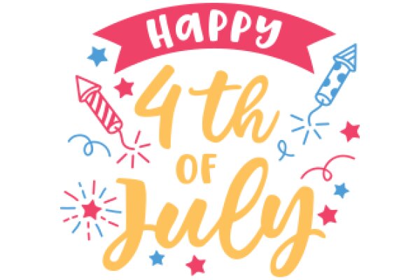 Celebrate the Joy of Fourth of July with a Festive Graphic!