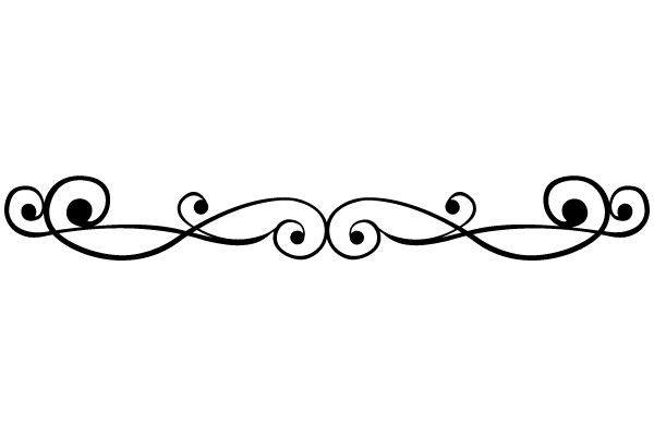 Delightful Vintage Flourish Border