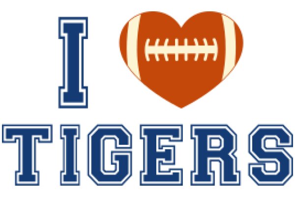 I Love Football and Tigers: A Heartwarming Display of Passion for Sports