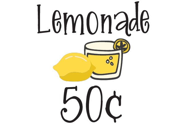 Lemonade 50¢