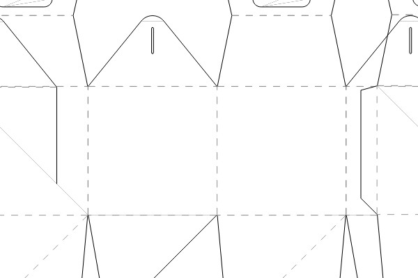 Template for a Greeting Card