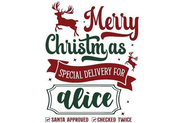 Merry Christmas Special Delivery: Alice
