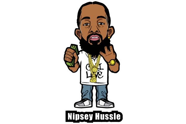 Nipsey Hussle Caricature