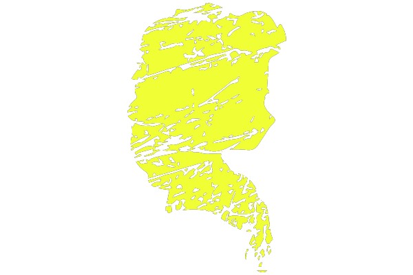 Abstract Yellow and White Texture