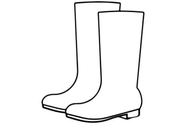 A Pair of White Boots