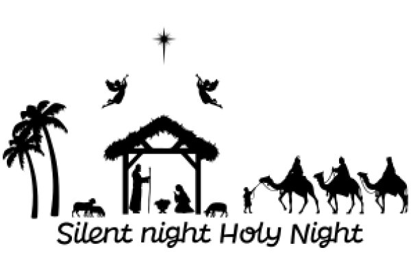 Silent Night, Holy Night: A Christmas Silhouette