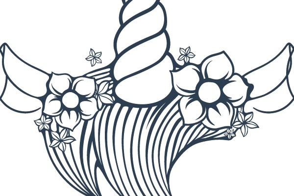 Enchanted Floral Unicorn
