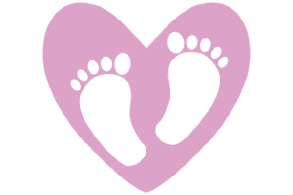 A Symbol of Love and Connection: The Pink Heart with Feet