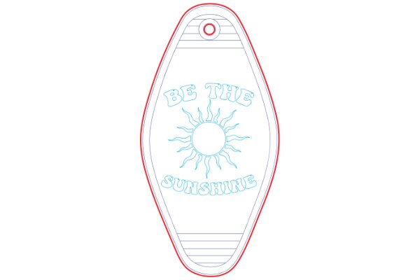 A Digital Sunshine: A Graphic Design of a Phone Case with a Positive Message