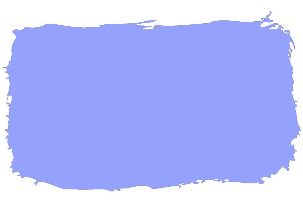 Abstract Blue Shape