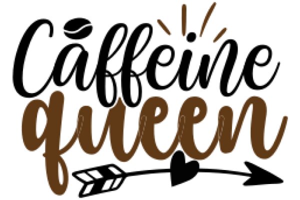 Caffeine Queen: A Graphic Design Showcasing the Art of Coffee and the Passion for Queenly Status