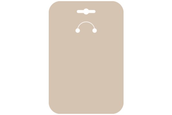 A Simple, Empty Icon with a Smiley Face