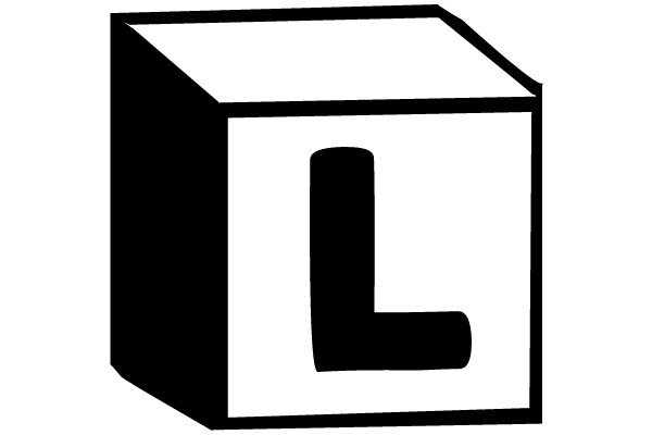 Block with the Letter L