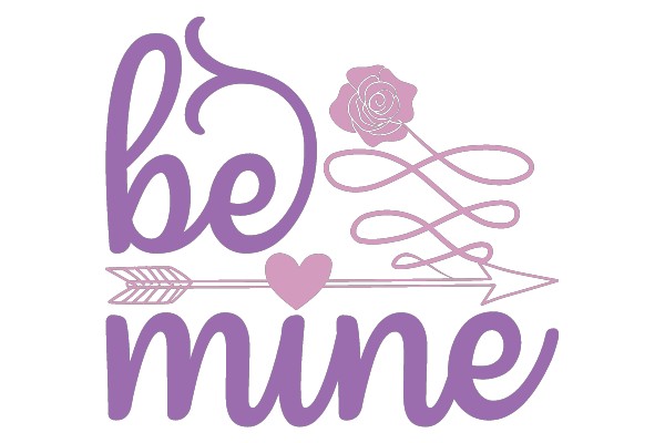 Love's Arrow: A 'Be Mine' Valentine's Day Design