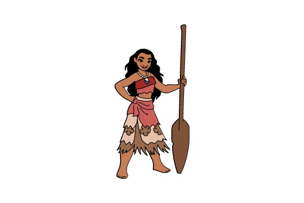 Polynesian Warrior Princess