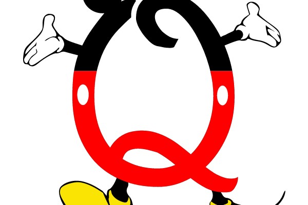 Mickey Mouse Q Logo